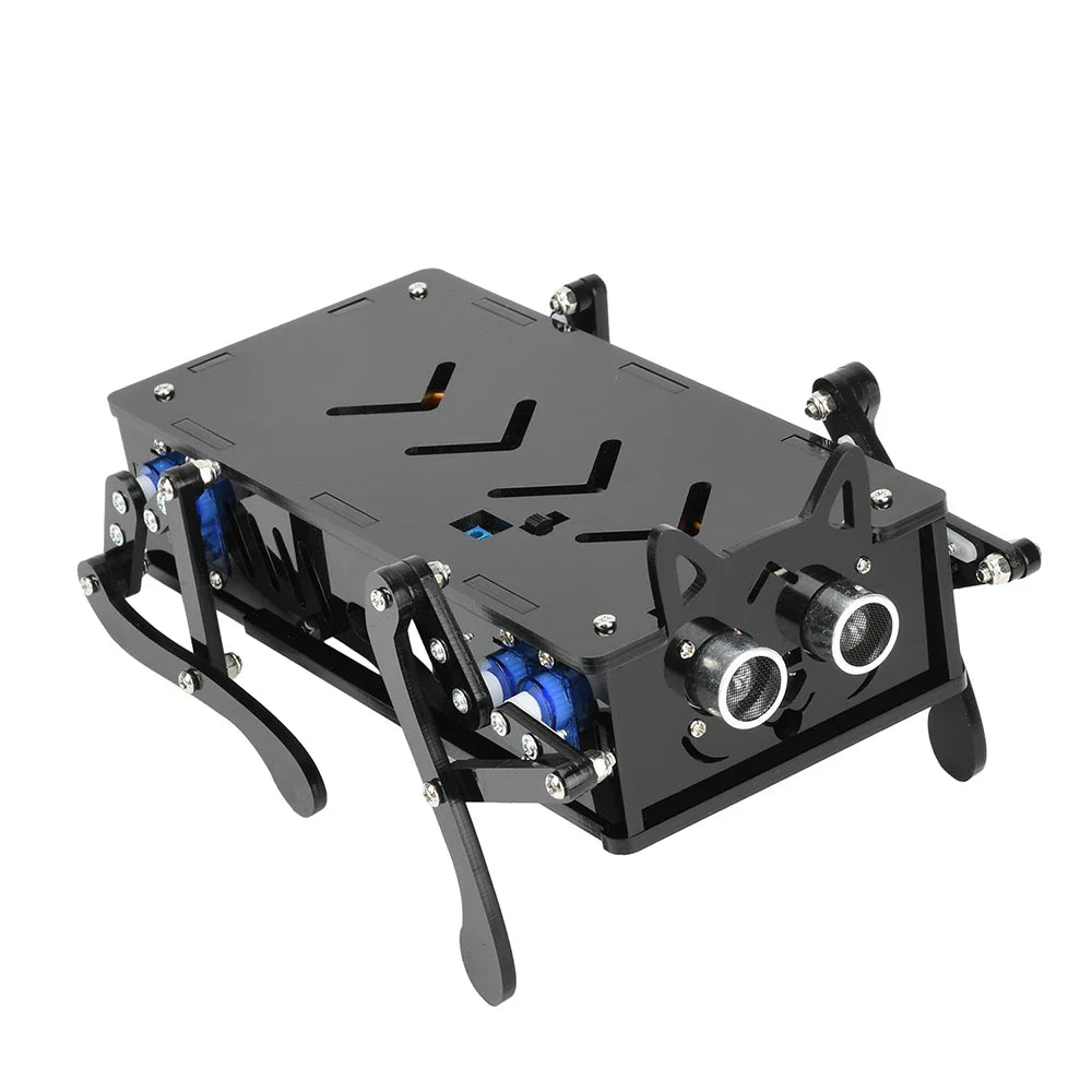 Four-Legged Robot Dog Bionic Intelligent Programming Development Robot Remote Control Robot Dog Electronic Pet Diy Kit