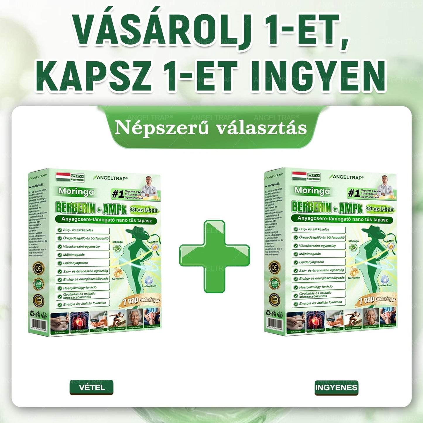 ANGELTRAP® 𝗠𝗼𝗿𝗶𝗻𝗴𝗮 × 𝗕𝗲𝗿𝗯𝗲𝗿𝗶𝗻𝗲 × 𝗔𝗠𝗣𝗞 𝟭𝟬-𝗶𝗻-𝟭 𝗠𝗲𝘁𝗮𝗯𝗼𝗹𝗶𝗰 𝗦𝘂𝗽𝗽𝗼𝗿𝘁 𝗡𝗮𝗻𝗼 𝗠𝗶𝗰𝗿𝗼𝗻𝗲𝗲𝗱𝗹𝗲 𝗣𝗮𝘁𝗰𝗵 🇭🇺🌿 (𝐍𝐚𝐩𝐨𝐧𝐭𝐚 𝐜𝐬𝐚𝐤 𝐞𝐠𝐲𝐬𝐳𝐞𝐫, 𝐥𝐚́𝐭𝐡𝐚𝐭𝐨́ 𝐯𝐚́𝐥𝐭𝐨𝐳𝐚́𝐬𝐨𝐤 𝐦𝐚́𝐫 𝟕 𝐧𝐚𝐩 𝐚𝐥𝐚𝐭𝐭)  🔥 𝐄𝐥𝐡𝐢́𝐳𝐚́𝐬𝐫𝐚,  𝐜𝐮𝐤𝐨𝐫𝐛𝐞𝐭𝐞𝐠𝐬𝐞́𝐠𝐫𝐞, 𝐚𝐥𝐯𝐚́𝐬𝐢 𝐚𝐩𝐧𝐨𝐞́𝐫𝐚, 𝐢́𝐳𝐮̈𝐥𝐞𝐭𝐢 𝐩𝐫𝐨𝐛𝐥𝐞́𝐦𝐚́𝐤𝐫𝐚 𝐞́𝐬 𝐦𝐞́𝐠 𝐬𝐨𝐤 𝐦𝐚́𝐬𝐫𝐚 🚚⏰